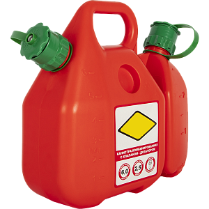 Канистра для Чемпион | комби 6/2,5 литра с защитой от перелива