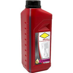 2-тактное масло полусинтетика  | 1 литр (снижает нагар) | для техники Чемпион