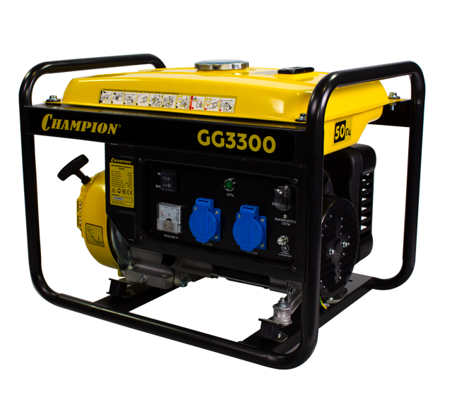 GG3300 генератор Чемпион  GG3300 генератор Чемпион | Поставка запчастей по России | Магазин-Сервис Champion в СПБ | 