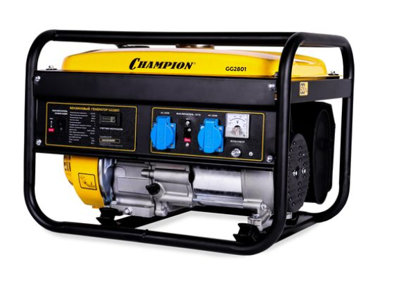 GG2801 генератор Чемпион  GG2801 генератор Чемпион | Поставка запчастей по России | Магазин-Сервис Champion в СПБ | 