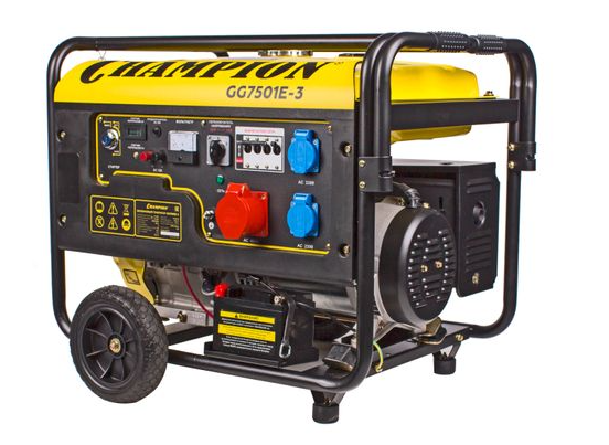 GG7501E-3 генератор Чемпион  GG7501E-3 генератор Чемпион | Поставка запчастей по России | Магазин-Сервис Champion в СПБ | 