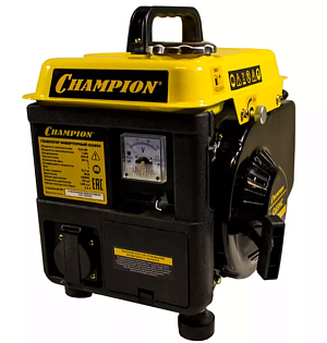 Бензогенератор инверторный Чемпион | IGG950 [0.9 кВт, 220В, бак 2.2л, ручной стартер]