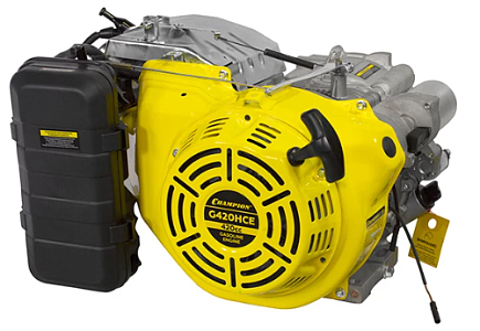 Двигатель Чемпион G420HCE 15 лс (для генераторов ) конус