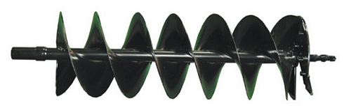 Шнек почвенный 250х550 мм для бензобура Чемпион | для AG252, AG352, AG364