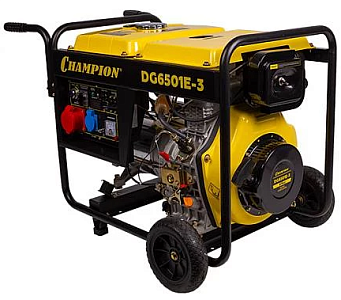 Генератор дизельный Чемпион | DG6501E-3