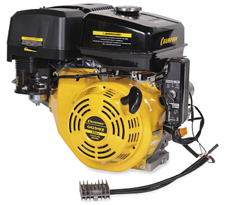 Двигатель Чемпион G420HKE 15 лс (электростартер) ( ВАЛ 25,0/62,5 мм ) шпонка