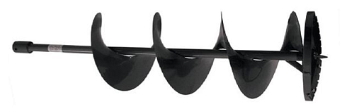 Шнек ледовый 150х550 мм для бензобура Чемпион | для AG243, AG252, AG352, AG364