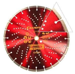 Диск алмазный Чемпион | Heavyсut 350х25.4мм железобетон