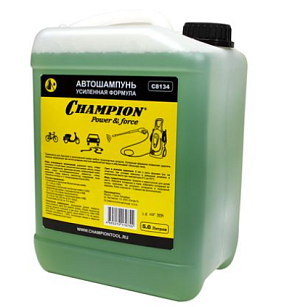 Автошампунь Чемпион | усиленная формула 5 л