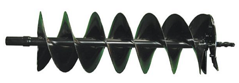 Шнек почвенный 200х550 мм для бензобура Чемпион | для AG252, AG352, AG364