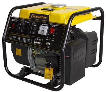 Бензогенератор инверторный Чемпион | IGG3200 [3.5 кВт, 220В, бак 5.7л, ручной стартер]