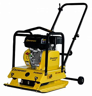 Виброплита 90кг 6.5л/с 15.0кН Чемпион | PC9045F