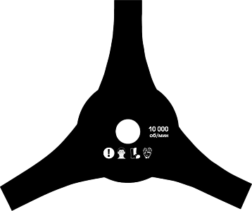 Диск AIR-CUT 3z ø 305 мм - 3,0 мм | Посадочное 20 / 25,4 | Подходит на все мотокосы Чемпион