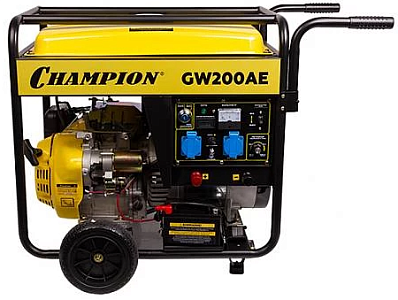 Генератор бензиновый сварочный Чемпион | GW200AE