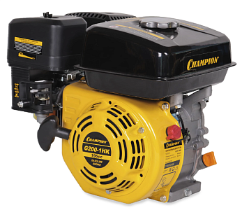 Двигатель Чемпион G200-1HK 6,5 лс ( ВАЛ 19/61 мм ) шпонка