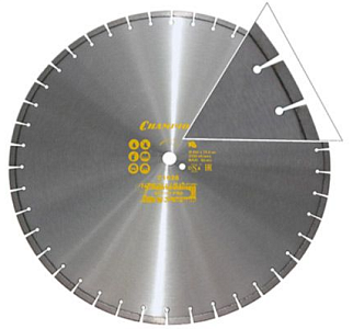 Диск алмазный Чемпион | PRO Concremax 500х25.4мм бетон
